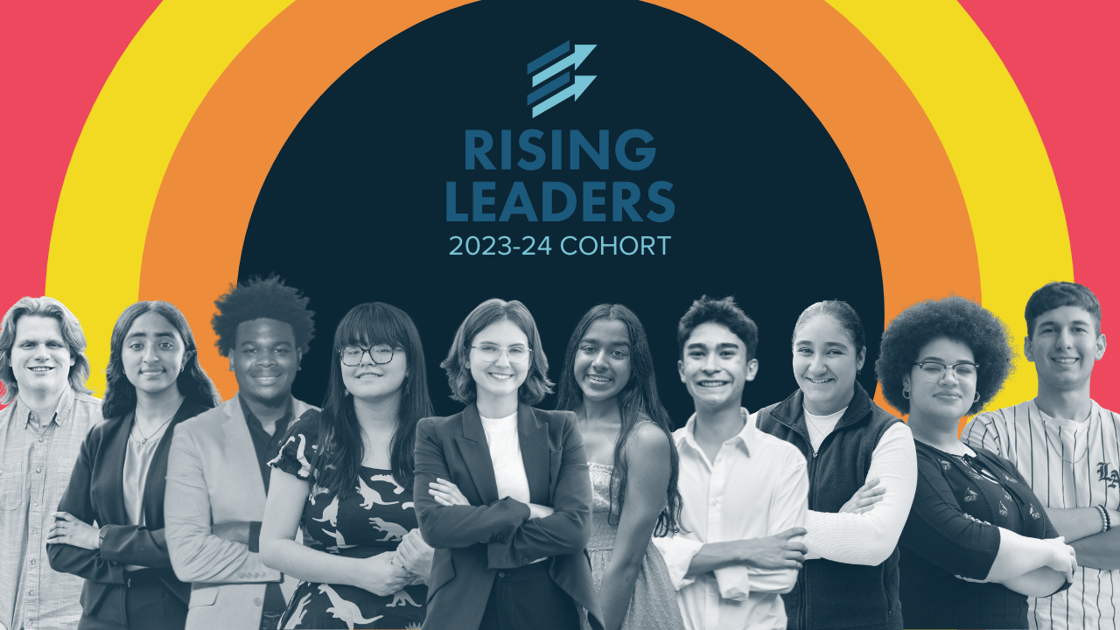 Rising Leaders 2023-24 Cohort graphic
